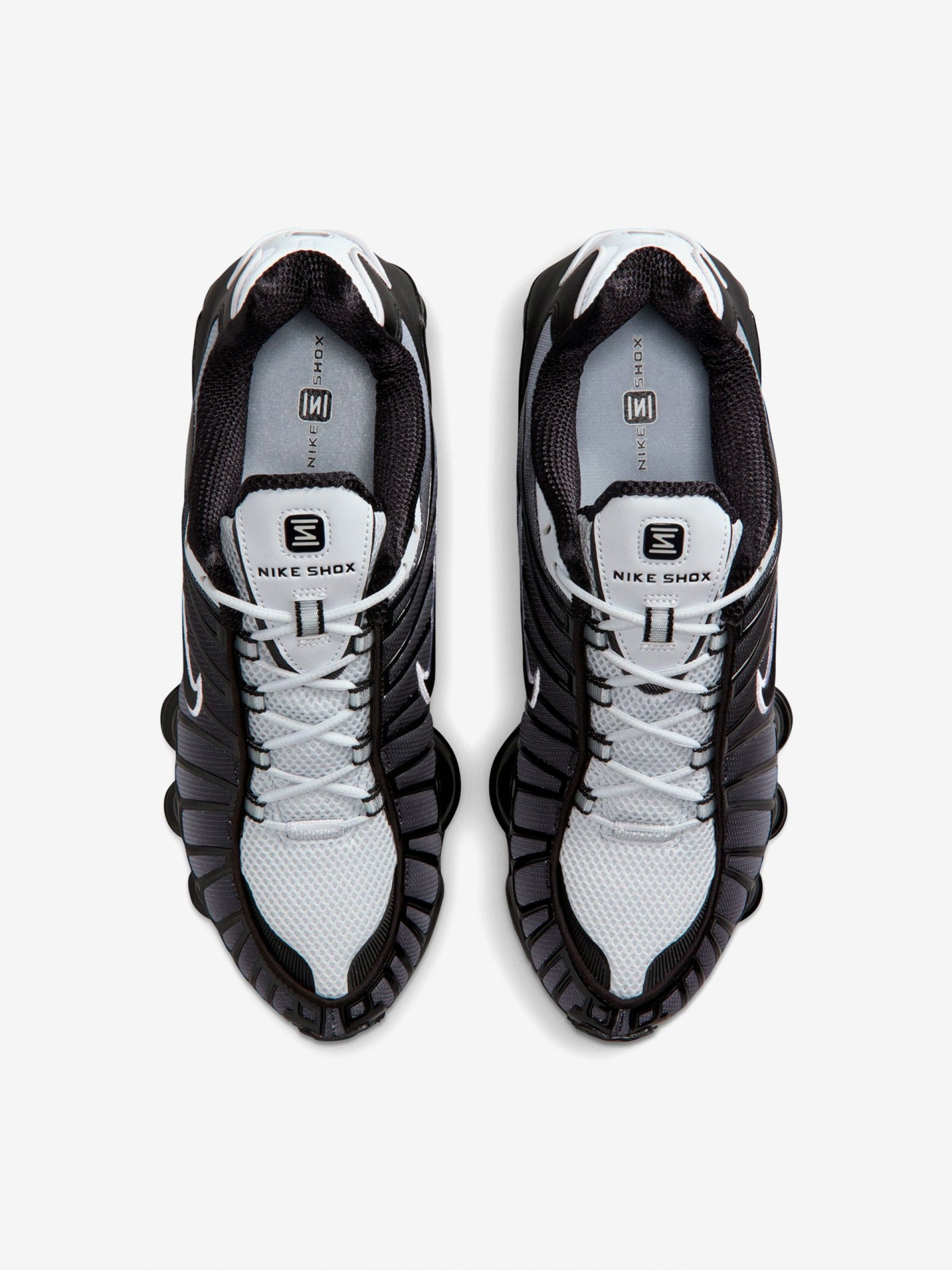 Nike Shox TL Black and White Sneakers For Men