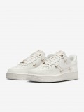 Nike Air Force 1 07 LX Beige and Golden Sneakers For Women Nike Air Force 1 07 LX Beige and Golden Sneakers For Women