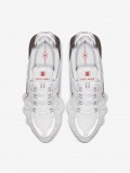 Zapatillas Nike Shox TL Blancas y Plateadas Para Hombre