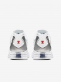 Zapatillas Nike Shox TL Blancas y Plateadas Para Hombre