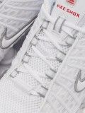 Nike Shox TL White and Silver Sneakers For Men