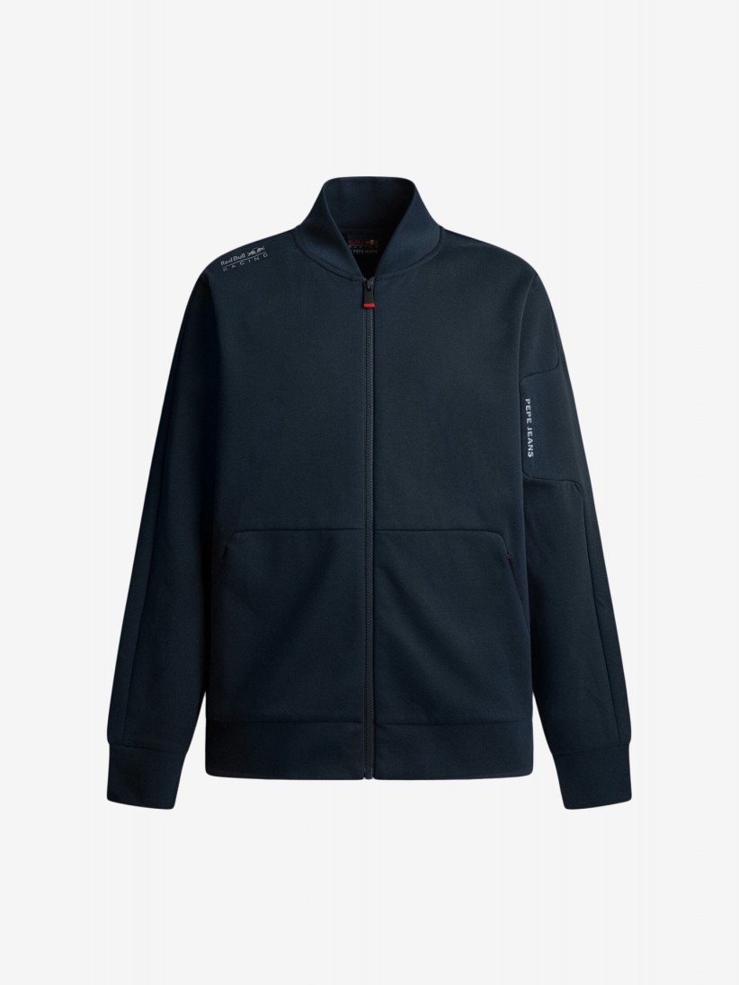 Pepe Jeans Red Bull Racing Utility Bomber Sweat Jacket