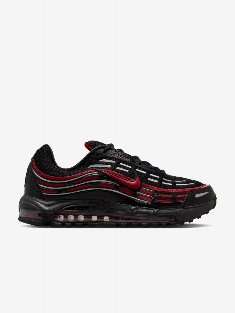 Sapatilhas Nike Air Max TL 2.5 Pretas e Vermelhas Para Homem