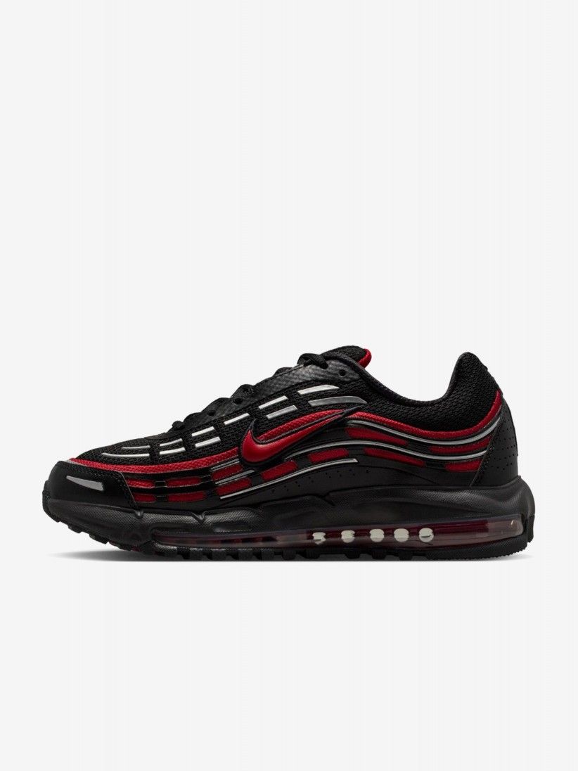 Sapatilhas Nike Air Max TL 2.5 Pretas e Vermelhas Para Homem