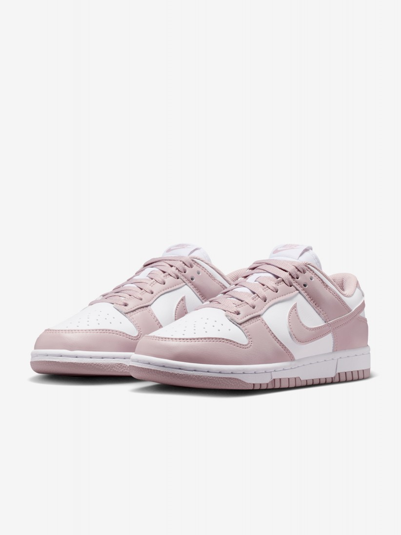 Zapatillas Nike Dunk Low Rosa y Blancas Para Mujer Zapatillas Nike Dunk Low Rosa y Blancas Para Mujer