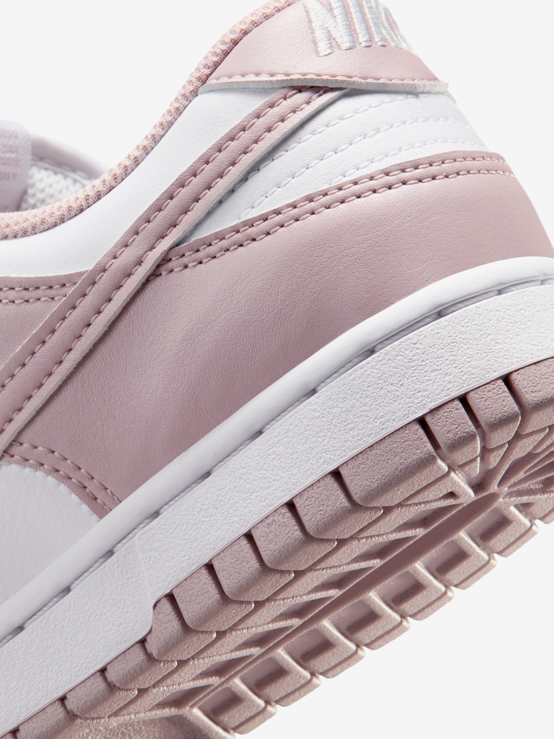 Nike Dunk Low Pink and White Sneakers For Women