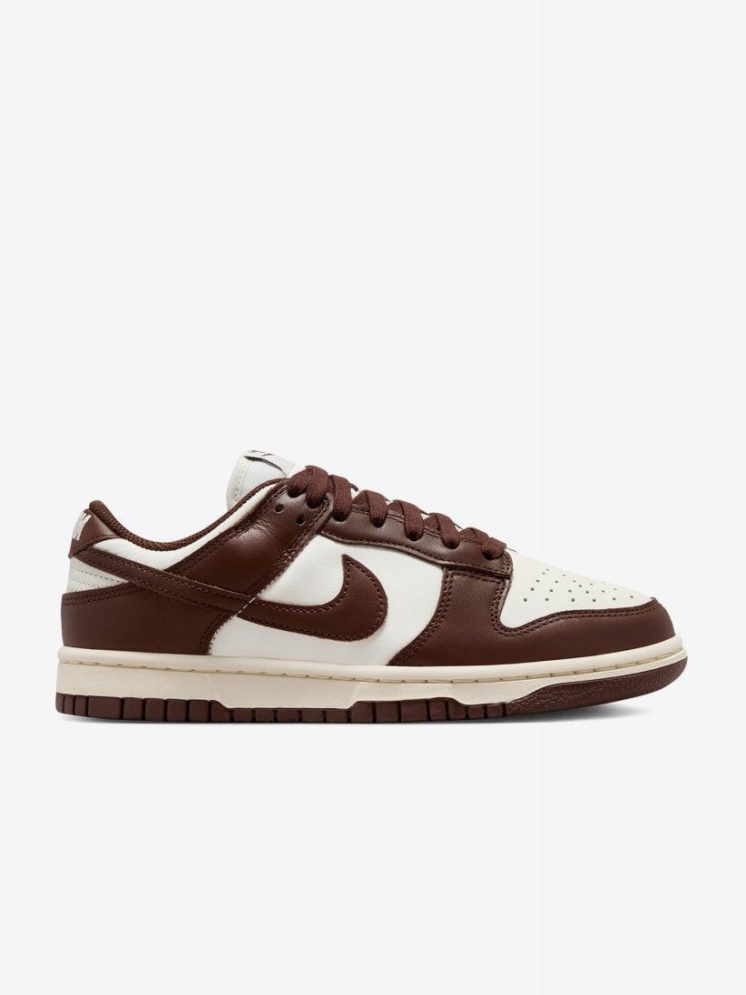 Zapatillas Nike Dunk Low Marrones y Blancas Para Mujer Zapatillas Nike Dunk Low Marrones y Blancas Para Mujer