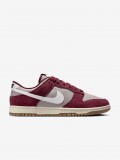 Nike Dunk Low Retro SE Burgundy and Grey Sneakers For Men