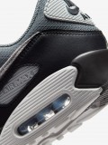 Zapatillas Nike Air Max 90 Grises y Negras Para Hombre