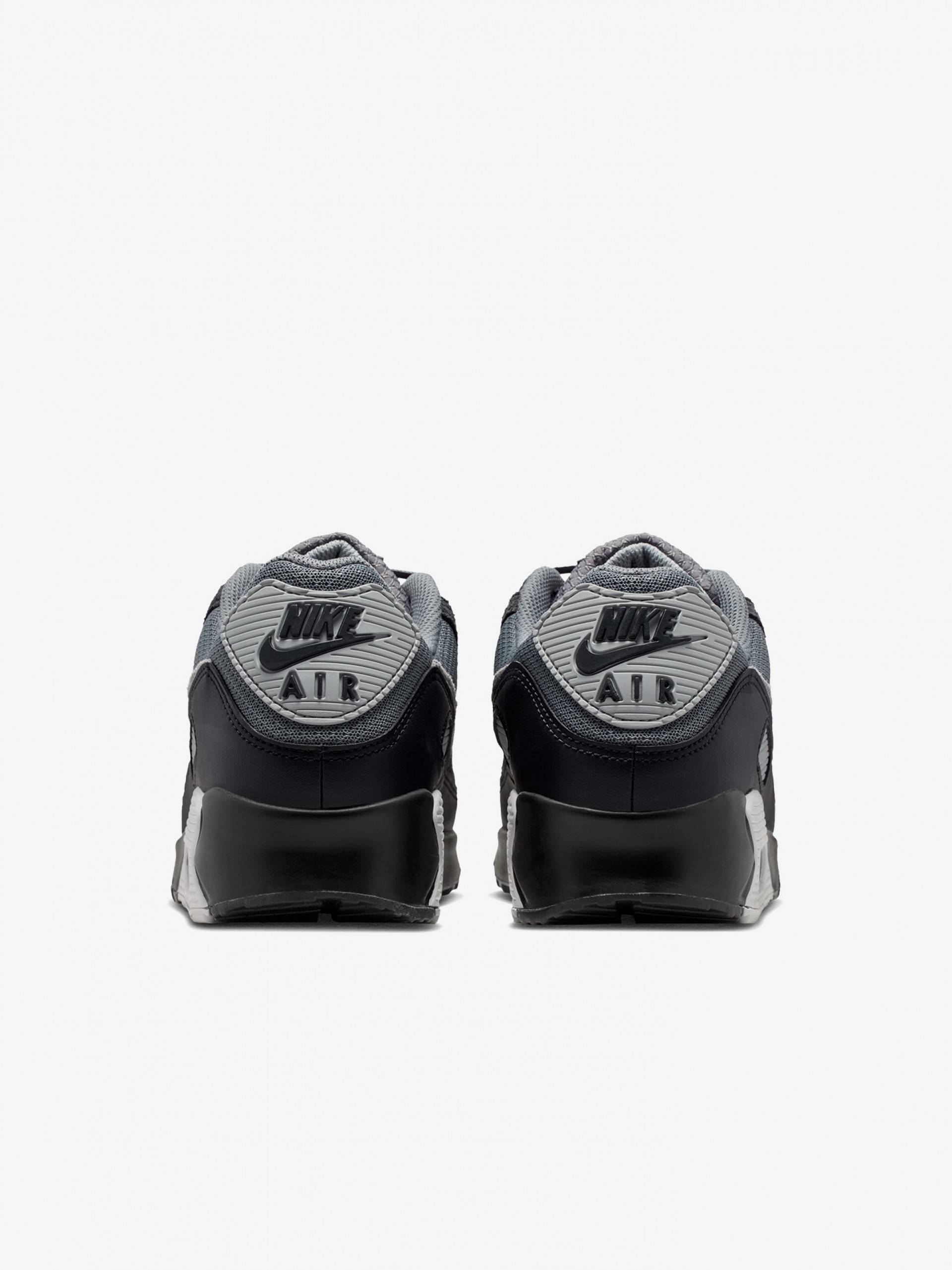 Nike Air Max 90 Grey and Black Sneakers For Men