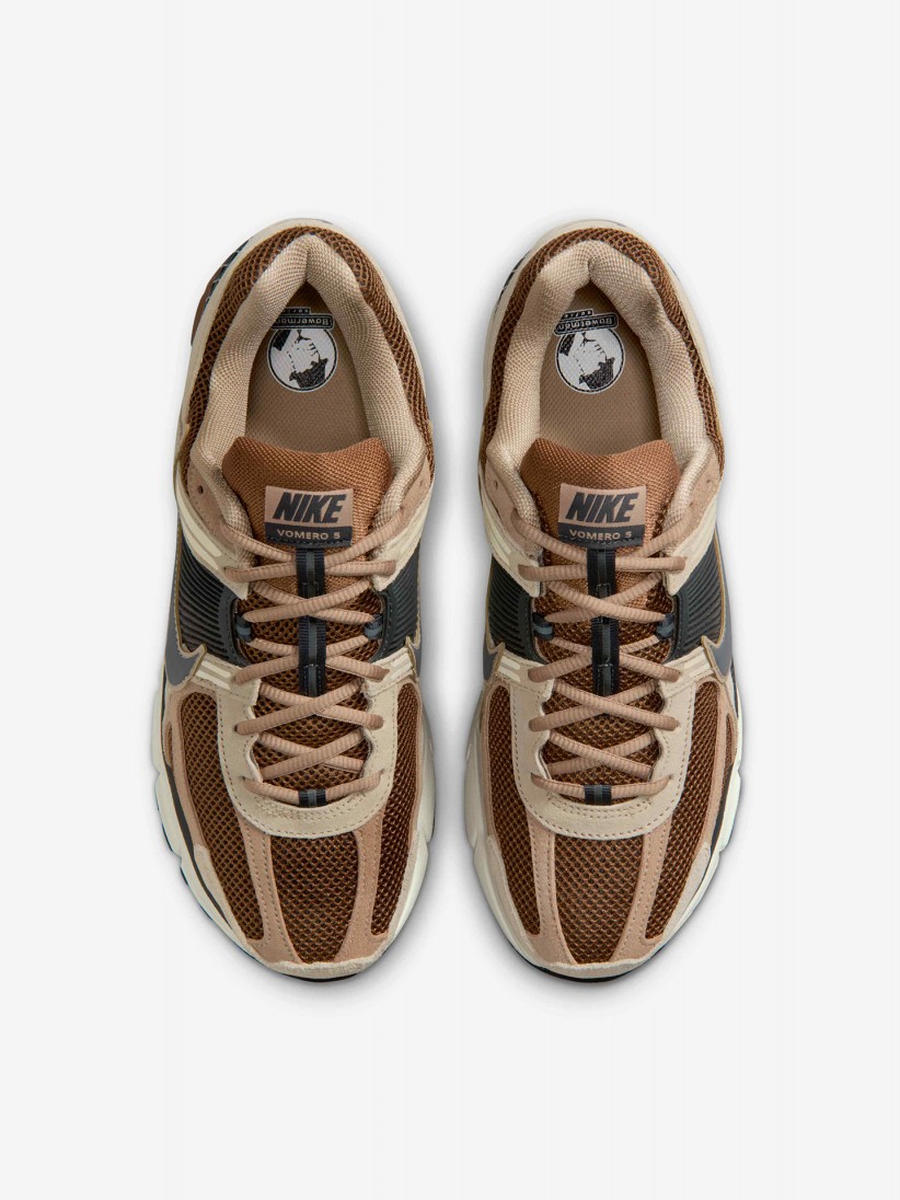 Zapatillas Nike Zoom Vomero 5 Marrones y Azules Para Hombre