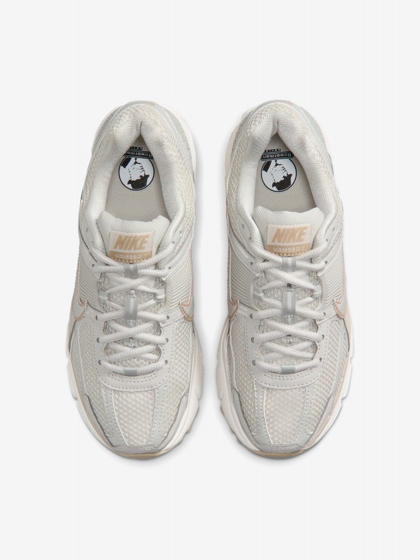 Zapatillas Nike Zoom Vomero 5 Grises y Beige Para Mujer