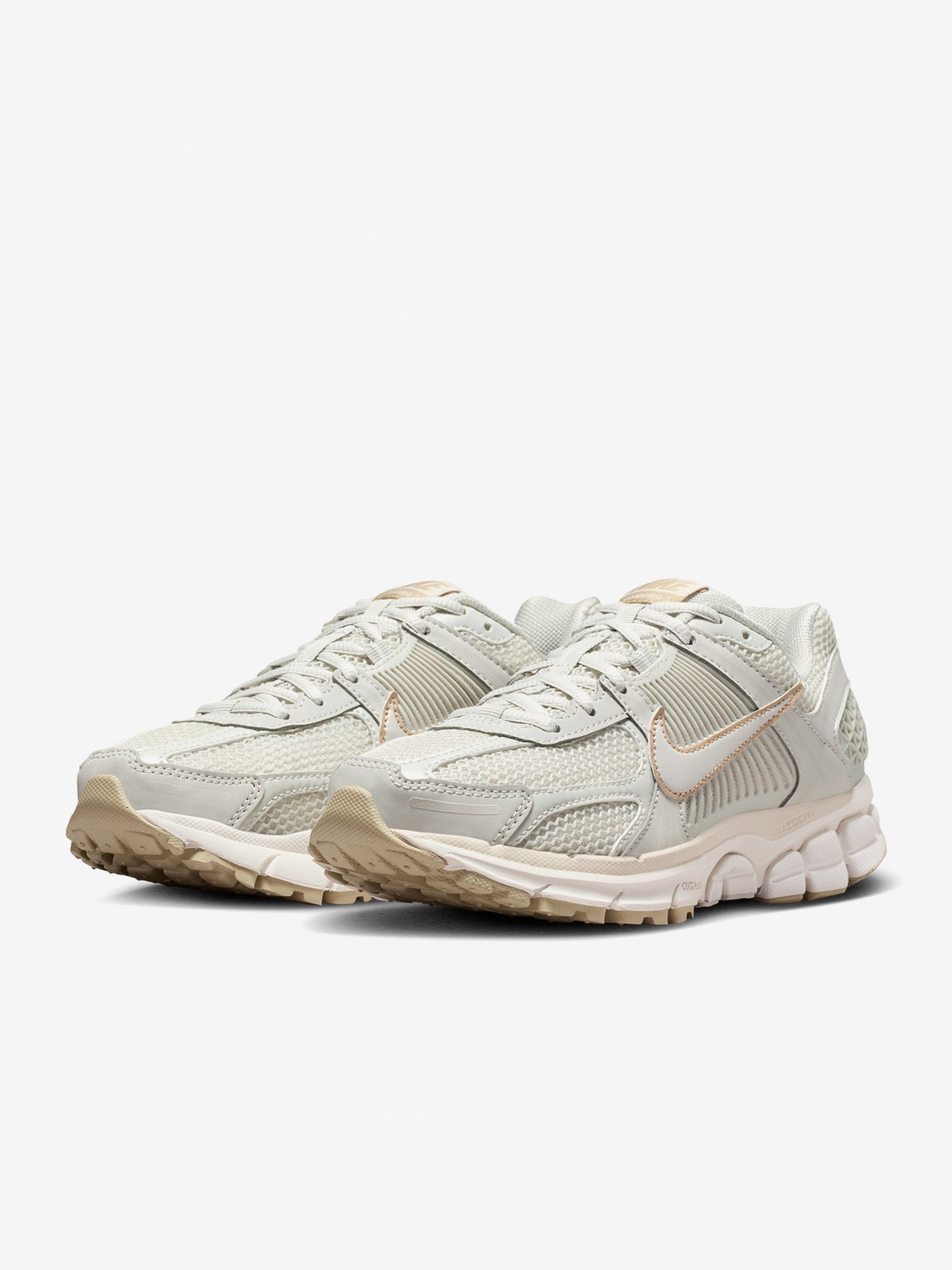 Zapatillas Nike Zoom Vomero 5 Grises y Beige Para Mujer