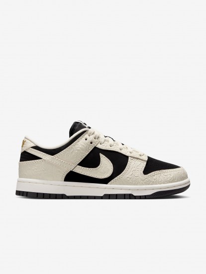 Nike Dunk Low Black and Beige Sneakers For Women