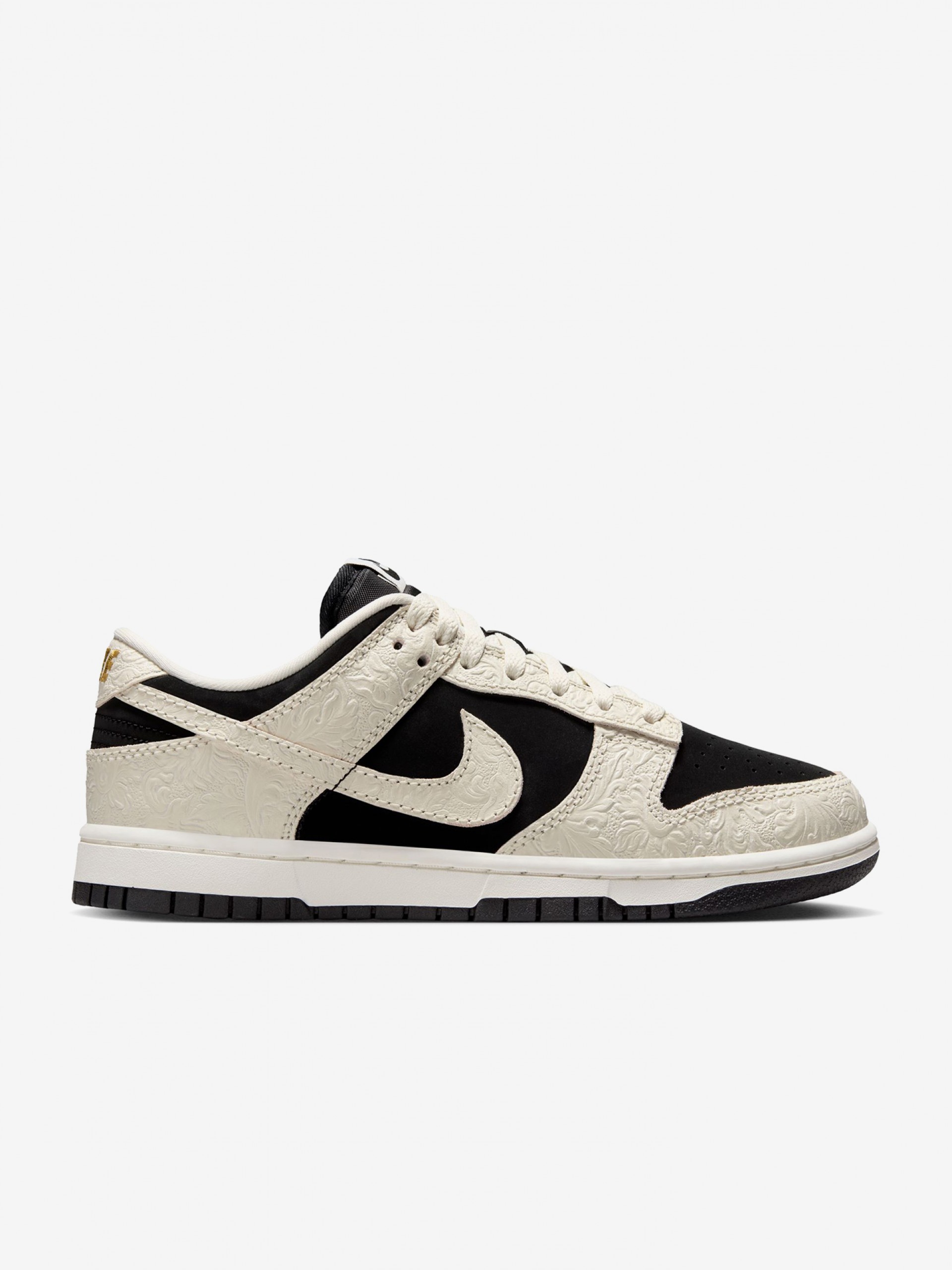 Nike Dunk Low Black and Beige Sneakers For Women