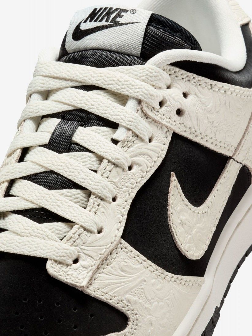 Zapatillas Nike Dunk Low Negras y Beige Para Mujer