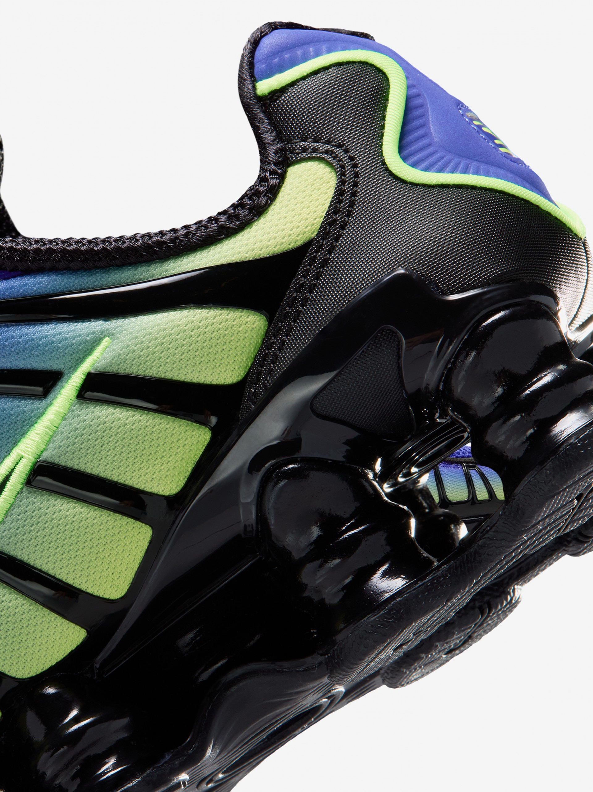Sapatilhas Nike Shox TL Azuis e Verdes Júnior