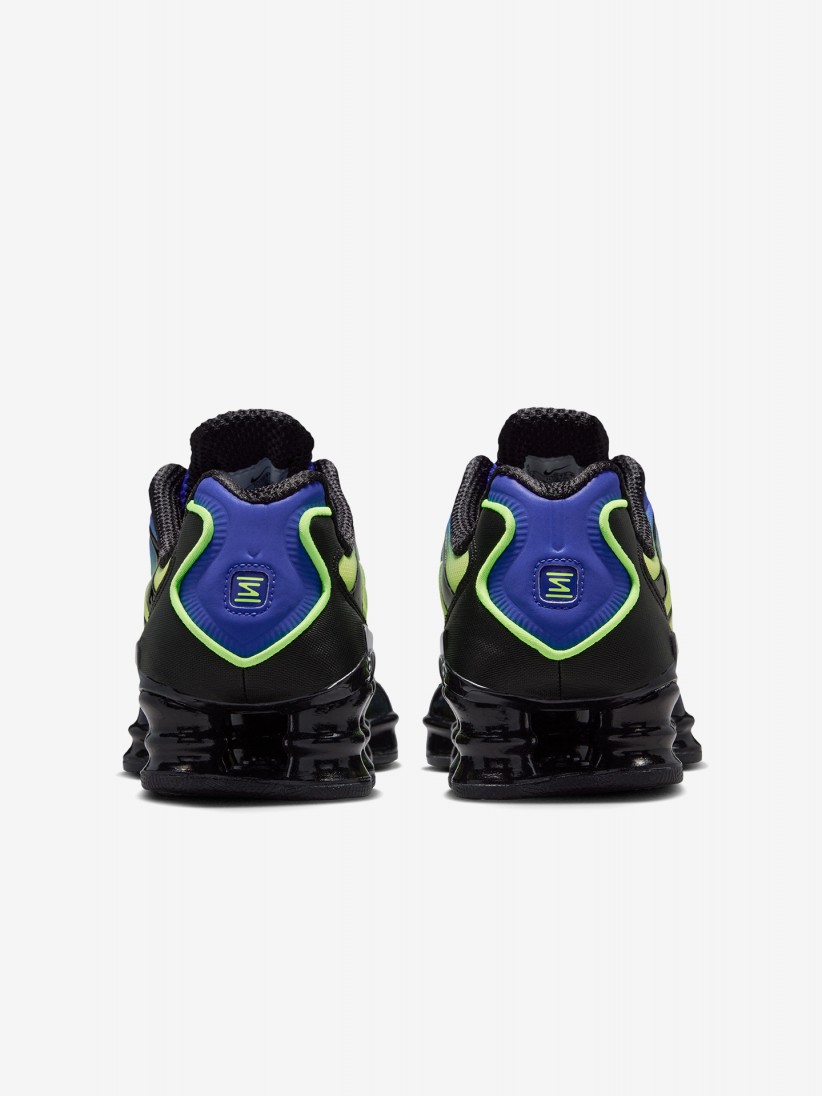 Sapatilhas Nike Shox TL Azuis e Verdes J�nior