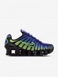 Sapatilhas Nike Shox TL Azuis e Verdes J�nior