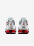 Zapatillas Nike Shox NZ Grises y Rojas Para Hombre