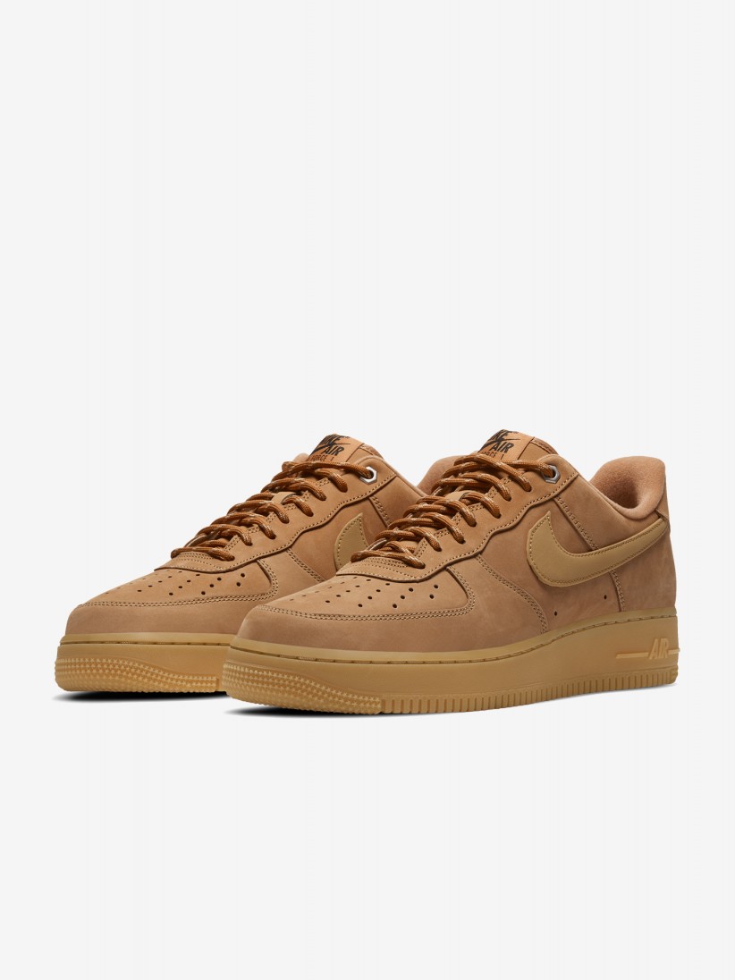 Sapatilhas Nike Air Force 1 07 WB Camel Para Homem