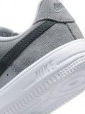 Zapatillas Nike Force 1 Low Lace Essential+ Grises De Piel y Gamuza Para Ni�o