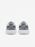 Zapatillas Nike Force 1 Low Lace Essential+ Grises De Piel y Gamuza Para Ni�o
