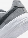 Zapatillas Nike Force 1 Low Lace Essential+ Grises De Piel y Gamuza Para Ni�o