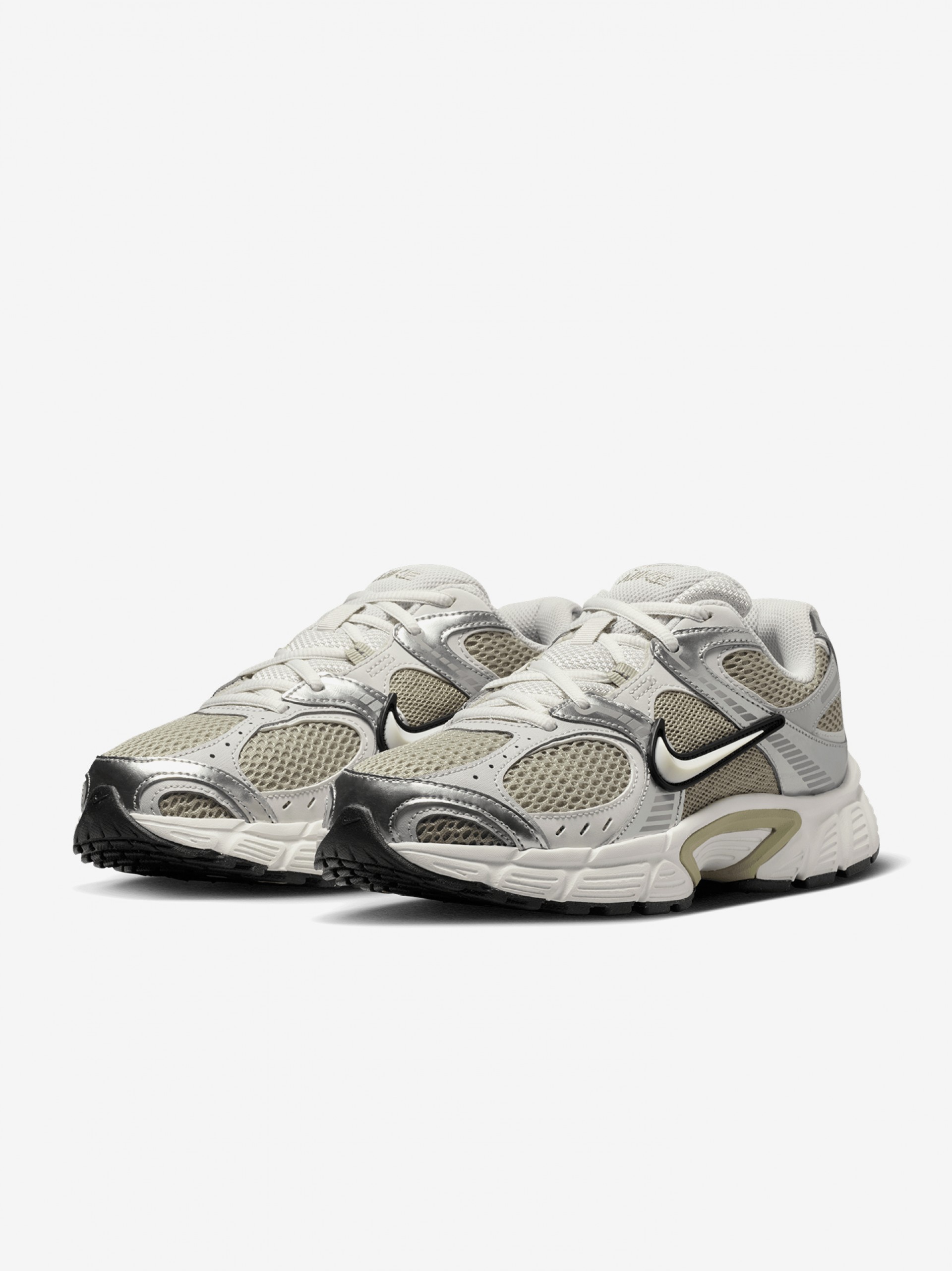 Nike V5 RNR Green and Silver Sneakers For Women