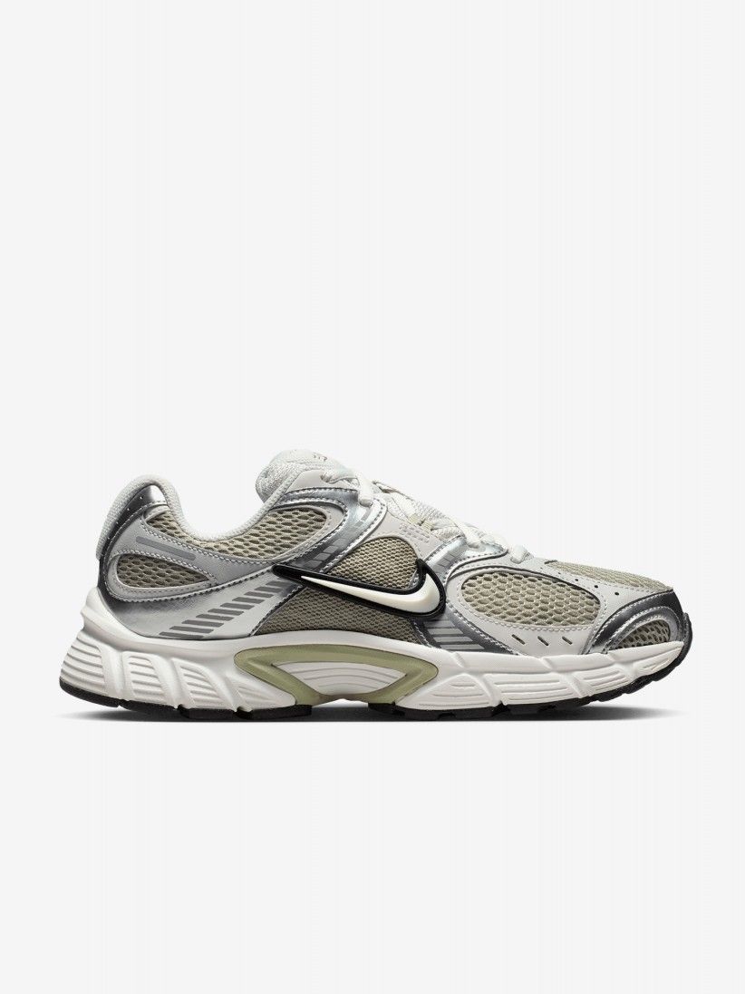 Nike V5 RNR Green and Silver Sneakers For Women