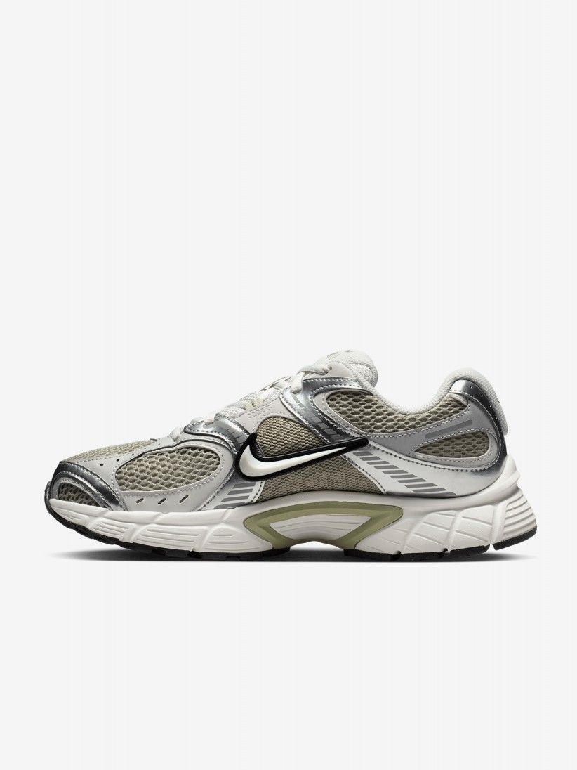Nike V5 RNR Green and Silver Sneakers For Women