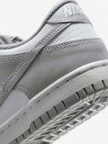 Nike Dunk Low Grey and White Junior Sneakers