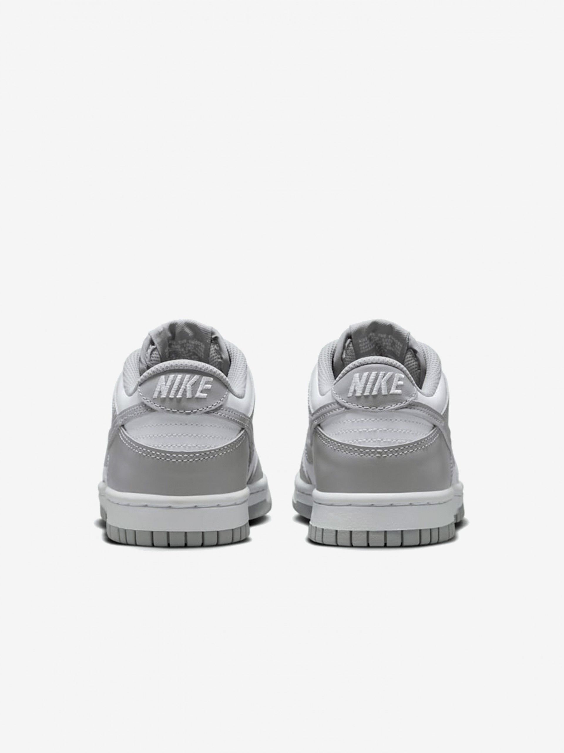 Sapatilhas Nike Dunk Low Cinzentas e Brancas Júnior