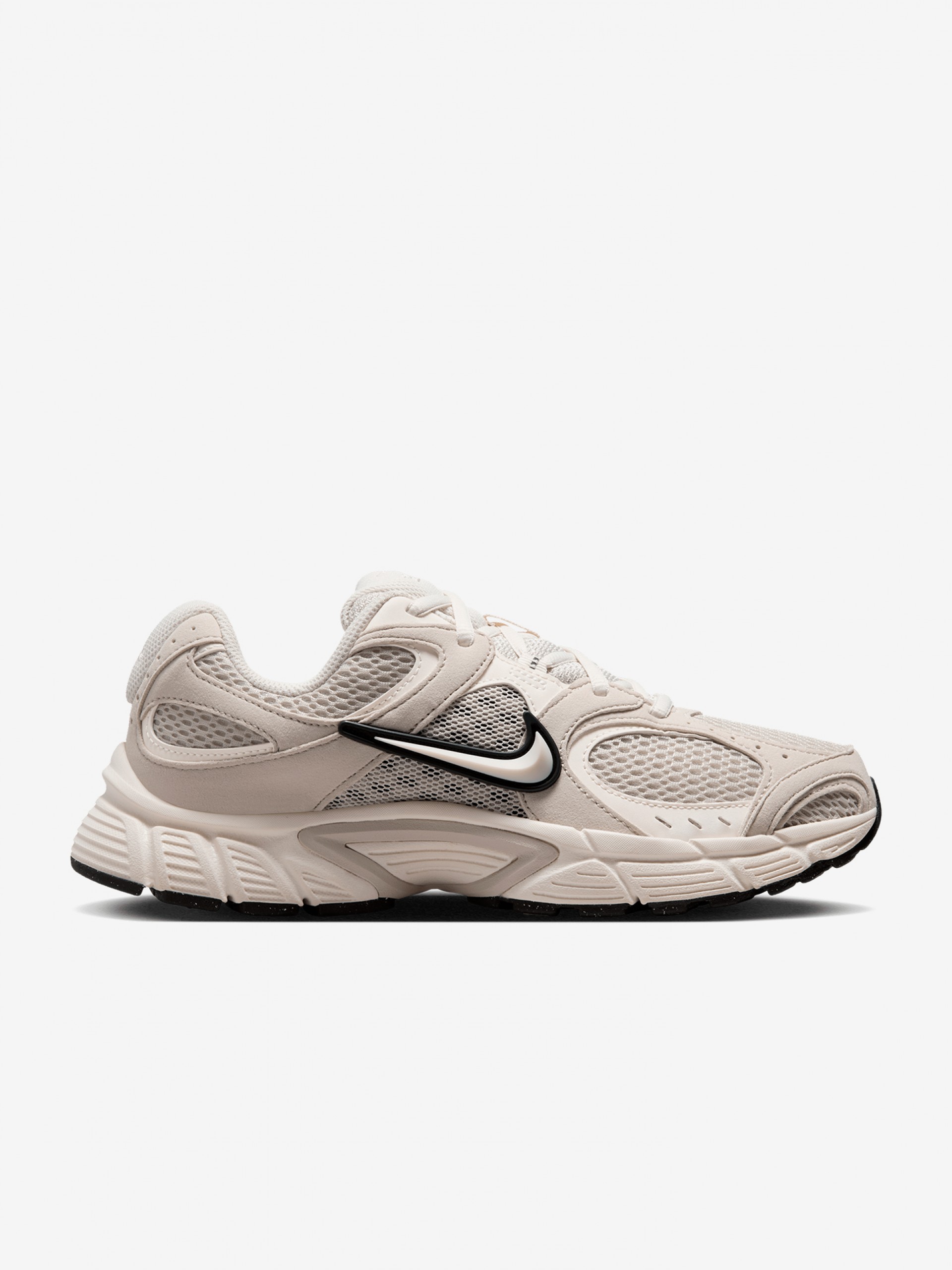 Sapatilhas Nike V5 RNR Bege e Brancas Com Camurça Para Mulher