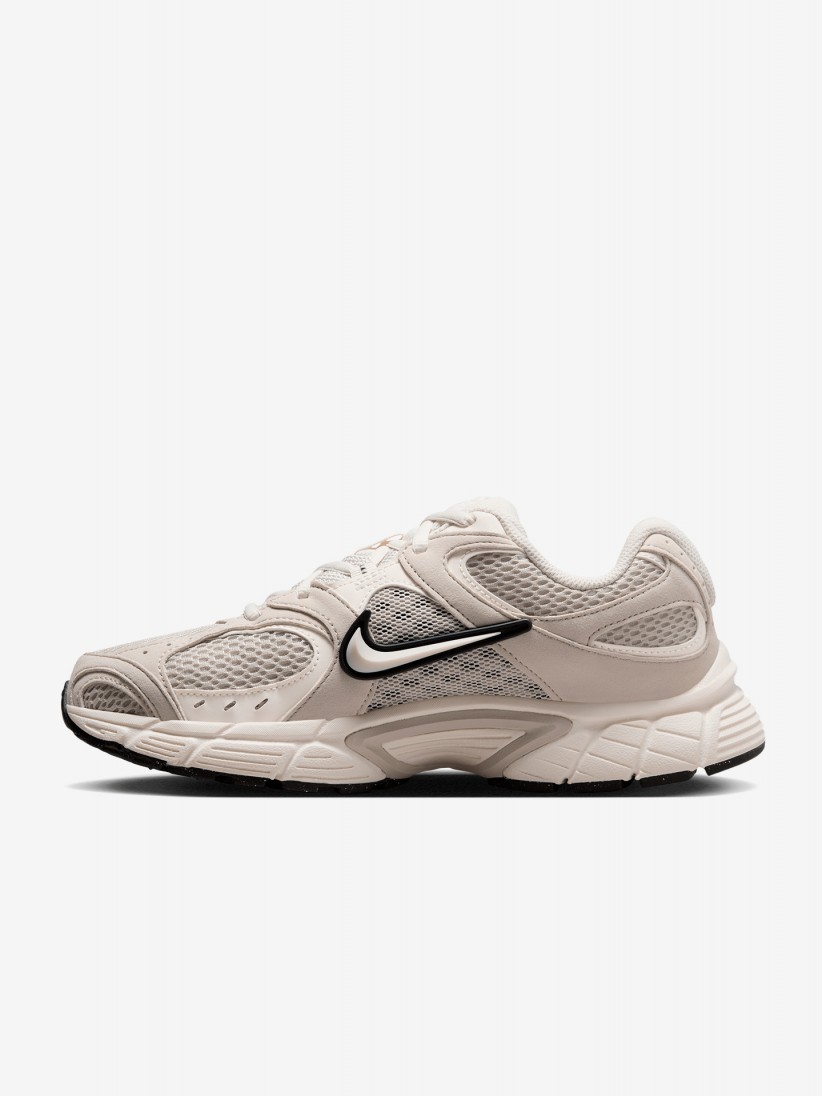 Sapatilhas Nike V5 RNR Bege e Brancas Com Camur�a Para Mulher