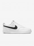 Sapatilhas Nike Court Vision Low Next Nature Brancas e Pretas Para Homem