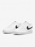 Sapatilhas Nike Court Vision Low Next Nature Brancas e Pretas Para Homem
