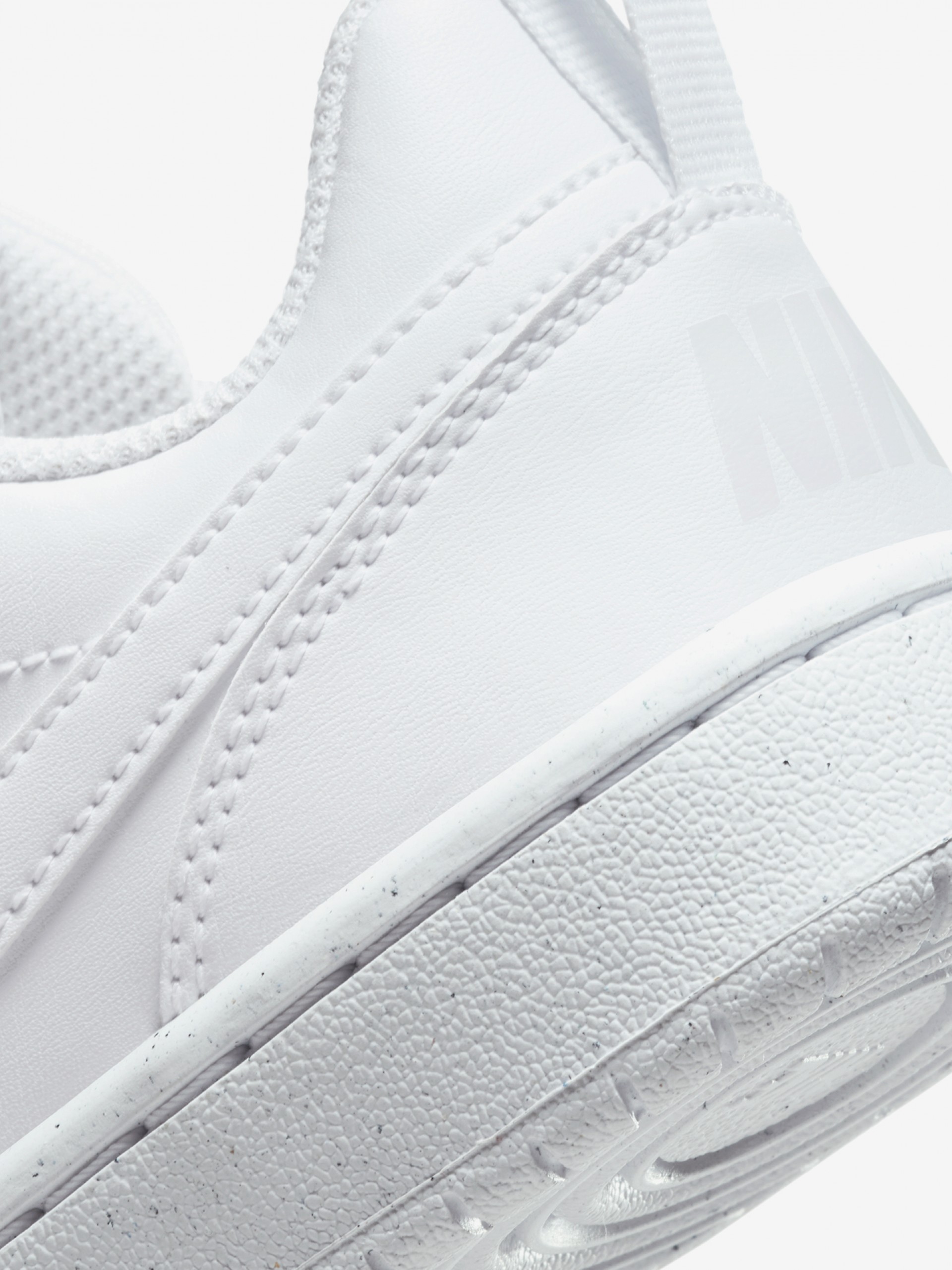 Sapatilhas Nike Court Borough Low Recraft Brancas Júnior