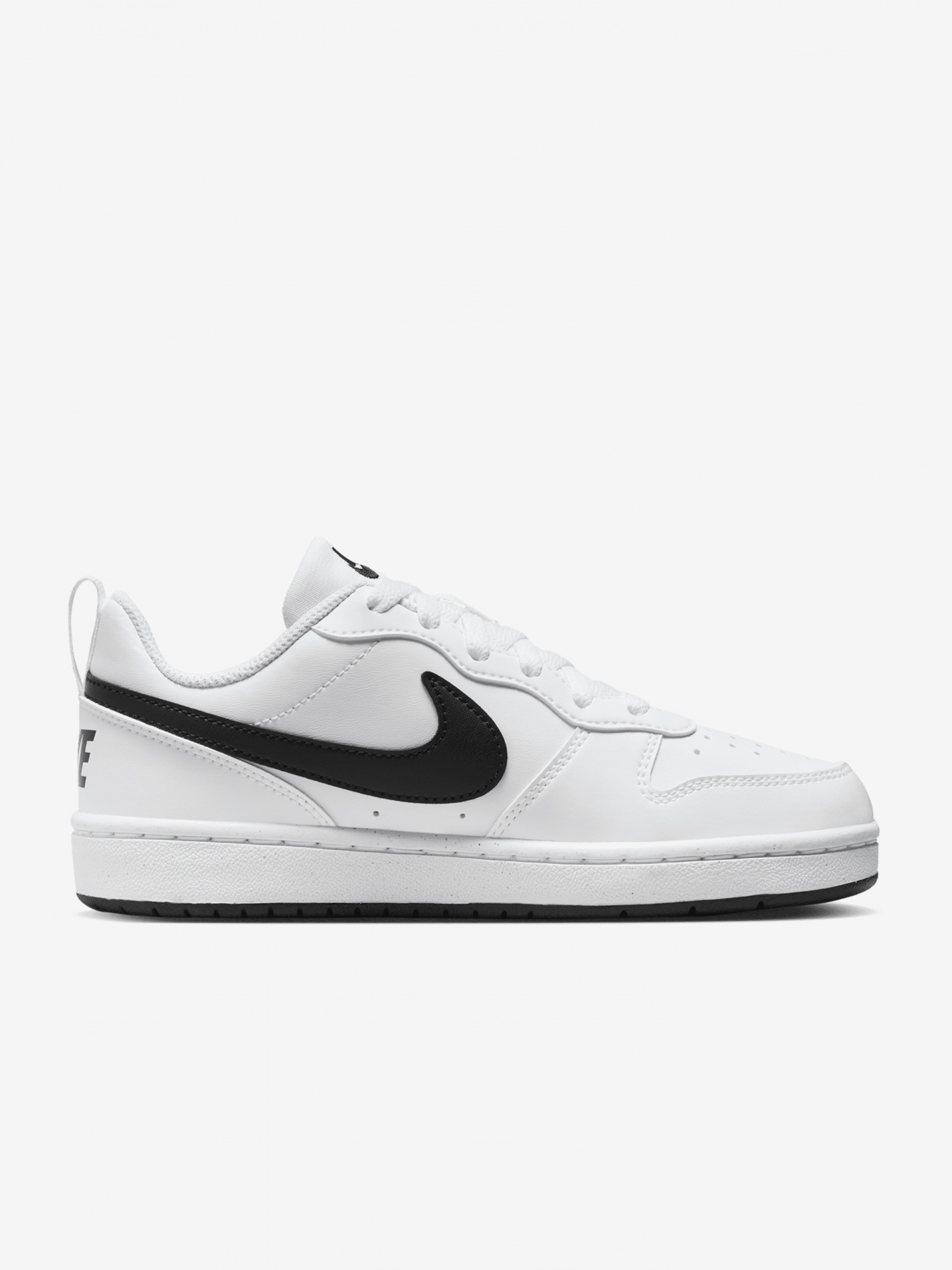 Sapatilhas Nike Court Borough Low Recraft Brancas e Pretas Júnior