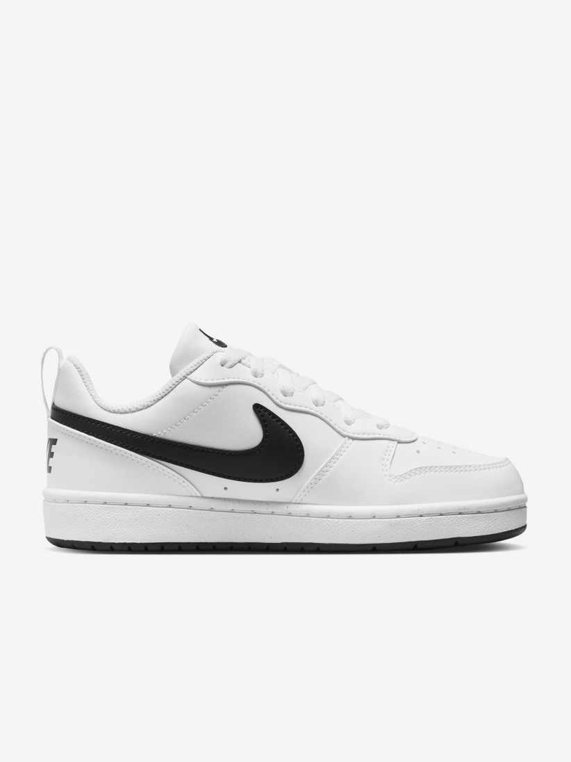 Zapatillas Nike Court Borough Low Recraft Blancas y Negras J�nior