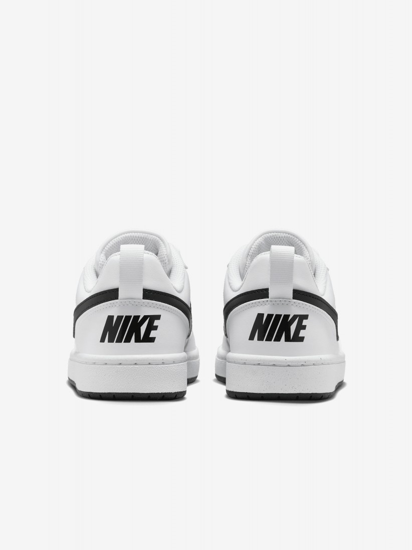 Zapatillas Nike Court Borough Low Recraft Blancas y Negras J�nior