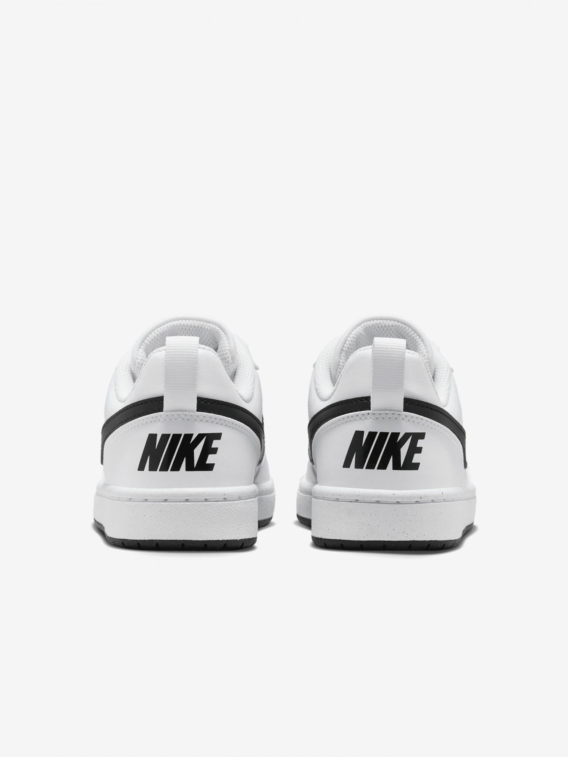 Sapatilhas Nike Court Borough Low Recraft Brancas e Pretas Júnior