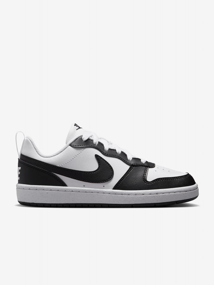 Nike Court Borough Low Recraft Black and White Junior Sneakers