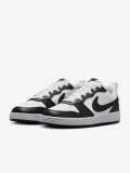 Nike Court Borough Low Recraft Black and White Junior Sneakers