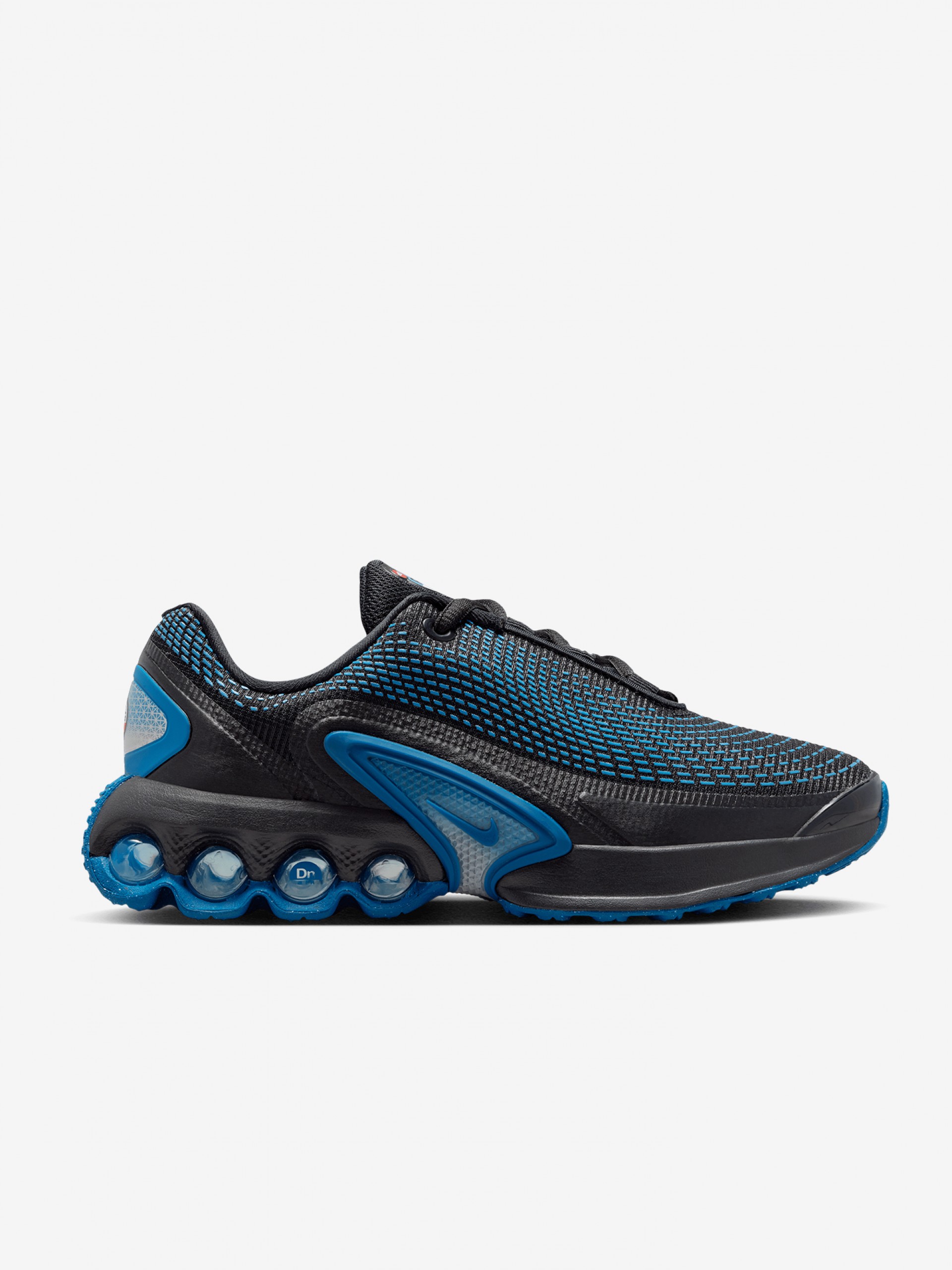 Nike Air Max Dn Black and Blue Junior Sneakers
