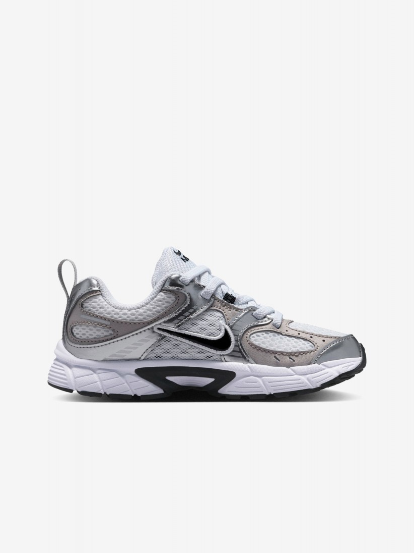 Sapatilhas Nike V5 RNR Brancas e Prateadas Para Crian�a