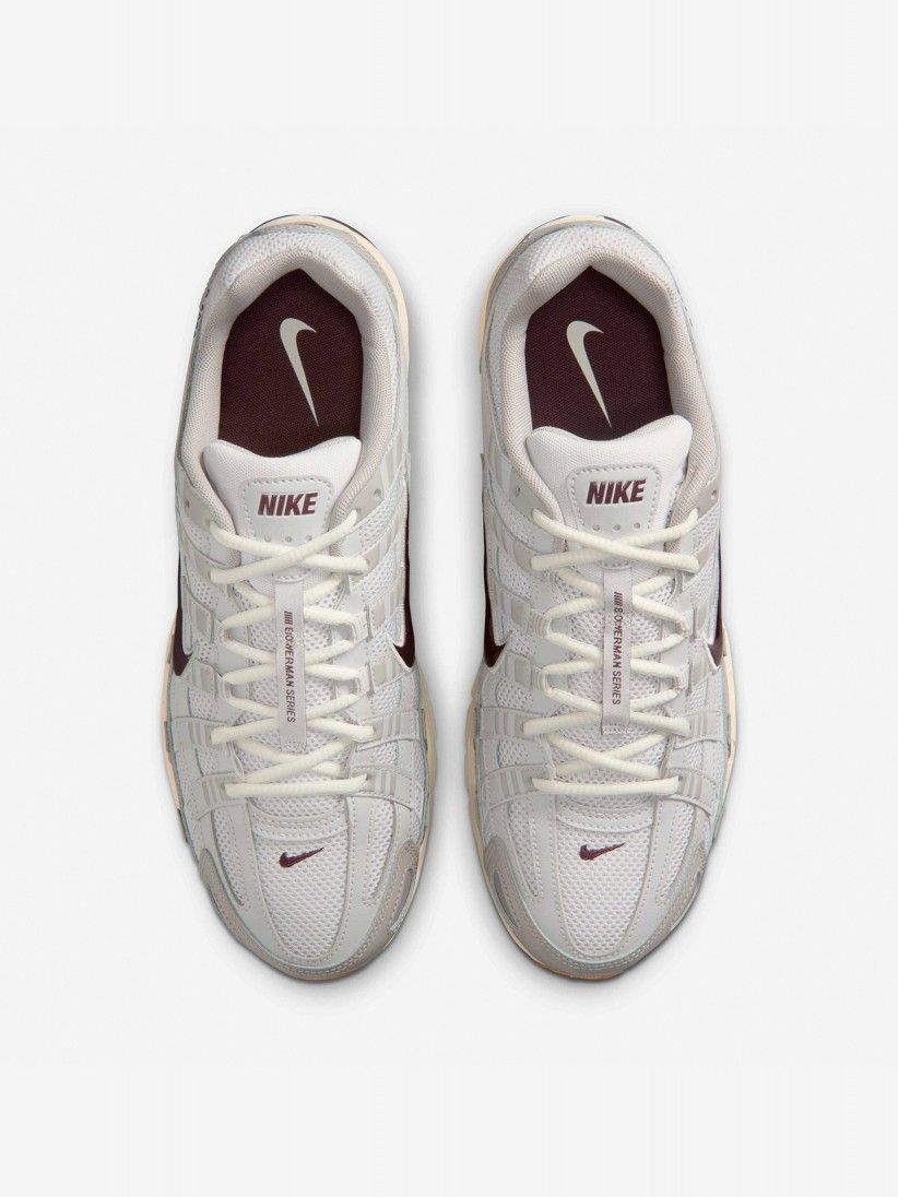 Sapatilhas Nike P-6000 Cinzentas e Bordeaux Para Homem