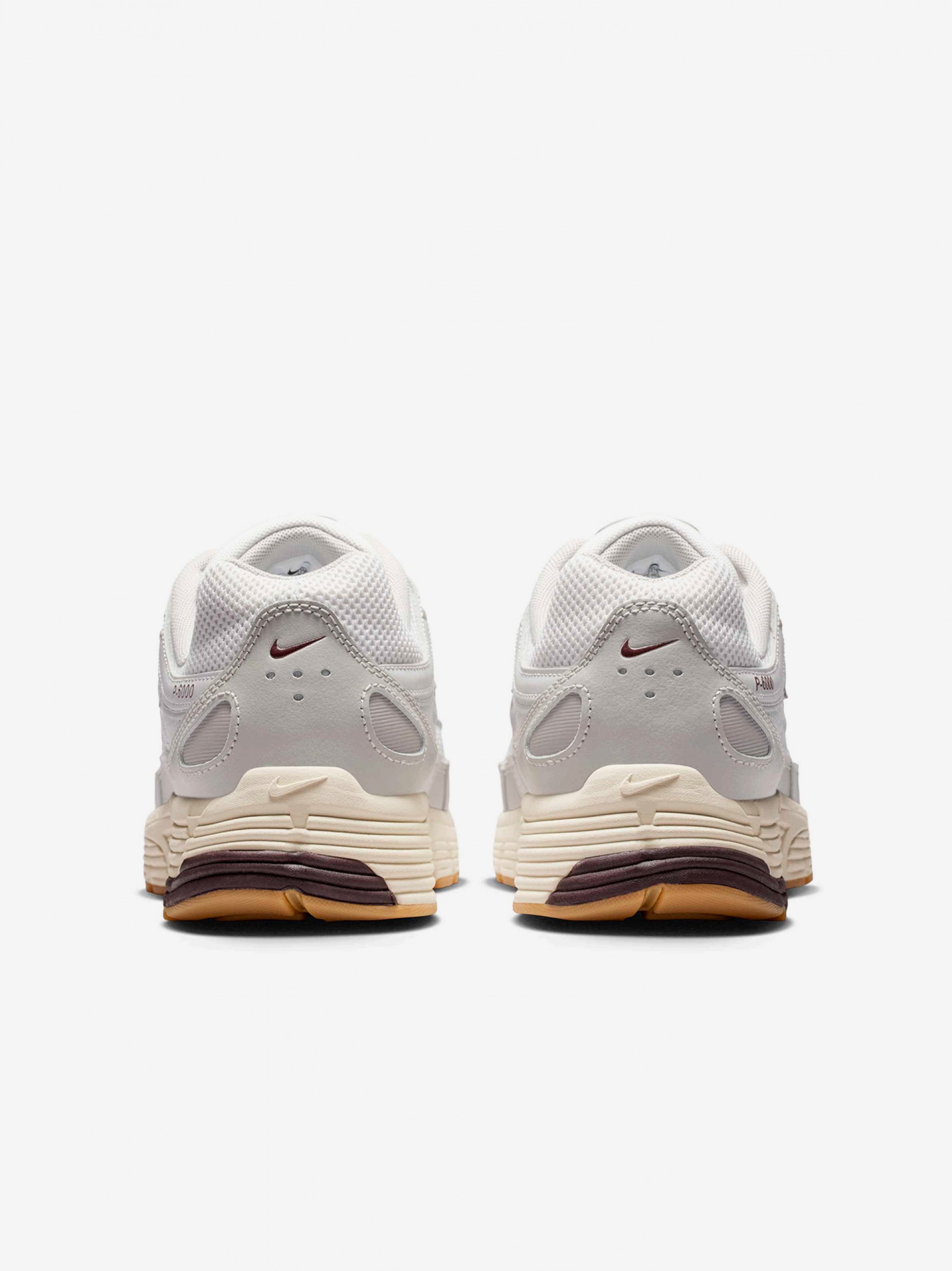 Sapatilhas Nike P-6000 Cinzentas e Bordeaux Para Homem