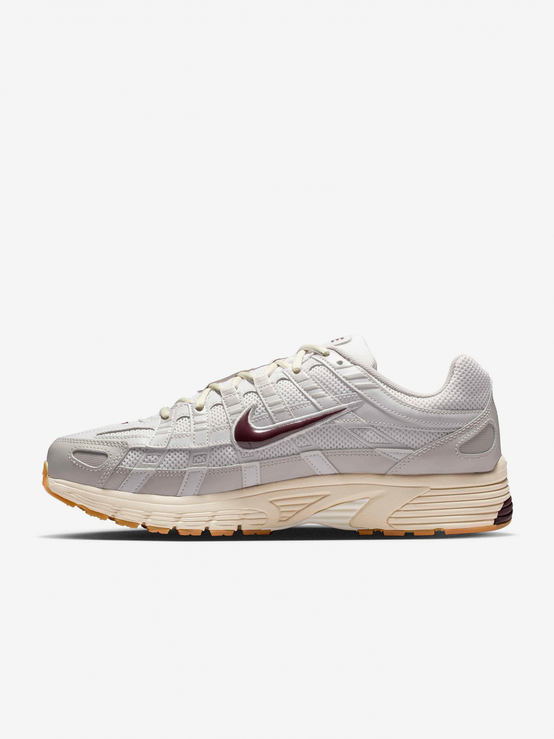 Sapatilhas Nike P-6000 Cinzentas e Bordeaux Para Homem