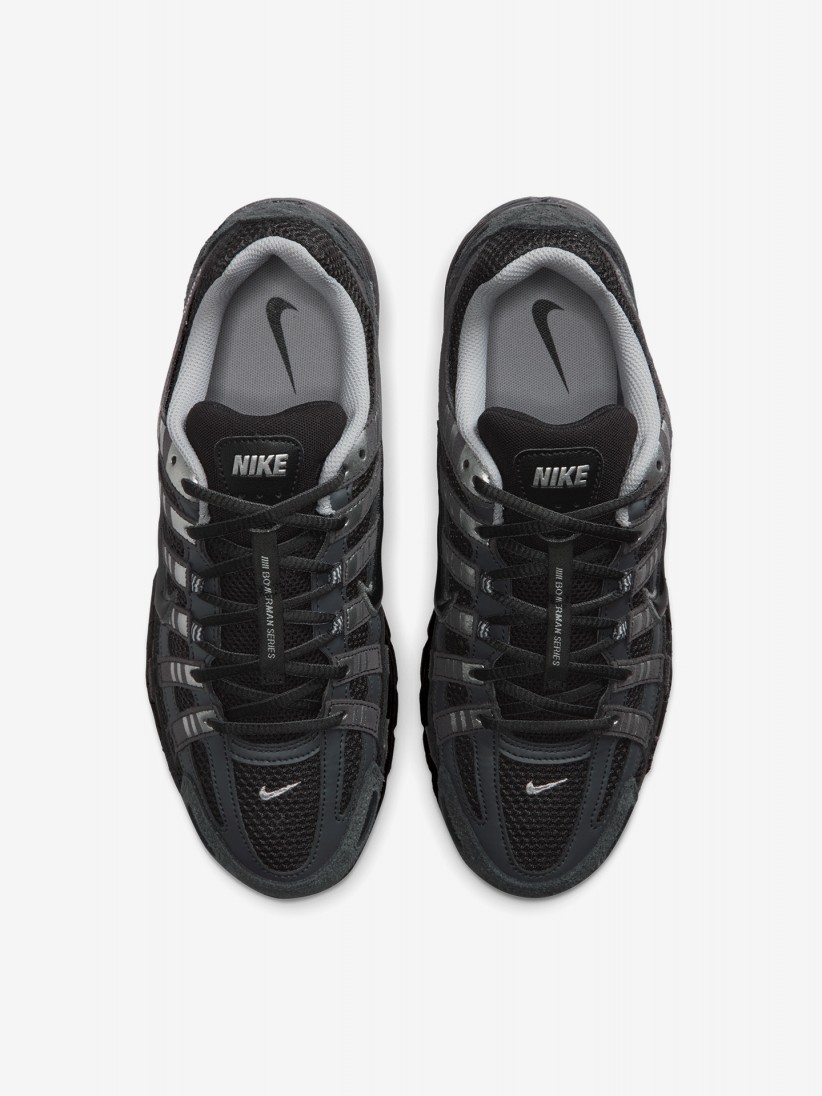 Sapatilhas Nike P-6000 Pretas e Prateadas Em Camur�a Para Homem